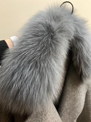 Cuello Piel Zorro Natural | NUEVO A ESTRENAR