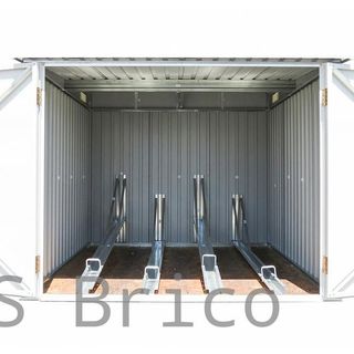 Caseta Metálica Guarda Bicicletas 202x196x140 cm - Duramax