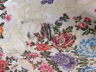 Falda de fallera multicolor