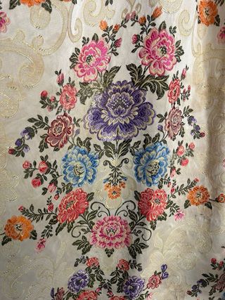 Falda de fallera multicolor