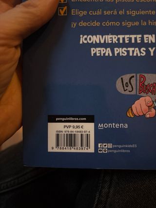 Pack de 2 libros del los Buscapistas