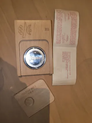 Moneda 2000 Pesetas Plata F.D.C.