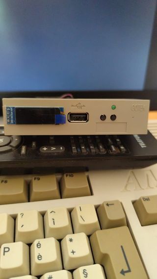 GOTEK Lettore Floppy USB OLED Amiga/Atari