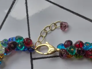 Conjunto Collar+Pulsera Antica Murrina Multicolor