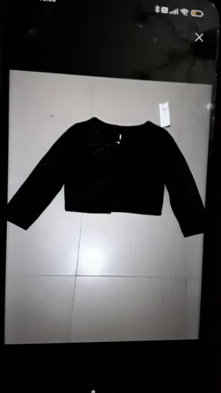 Chaquetilla corta chica nueva sin etiqueta