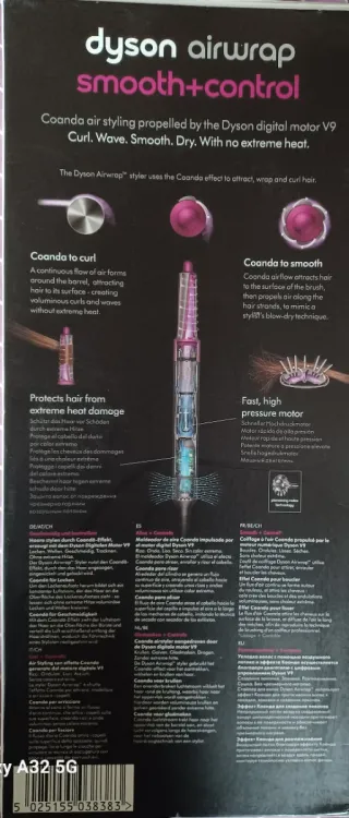 Dyson Airwrap Smooth+Control Rosa