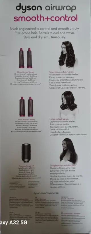 Dyson Airwrap Smooth+Control Rosa