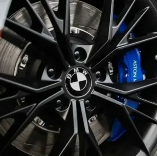 4 TAPABUJES CENTRO RUEDA LLANTA TAPACUBOS BMW 68MM