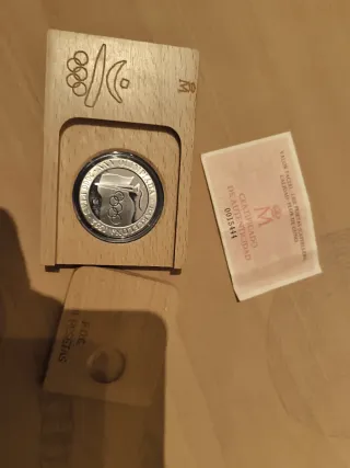 Moneda 2000 Pesetas Plata Barcelona 92