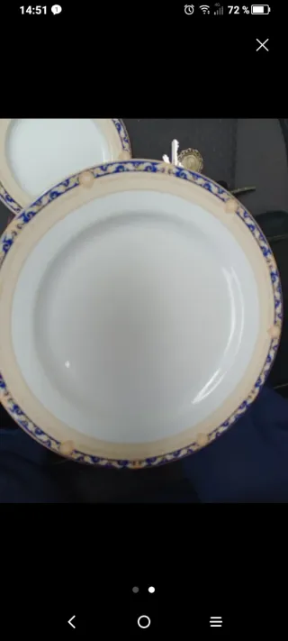 Platos de cerámica portuguesa muy resistentes