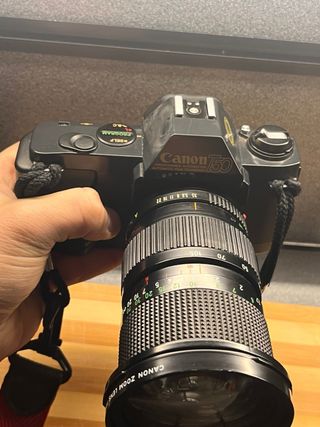 Canon T50 + Obiettivo FD 35-105mm 3.5