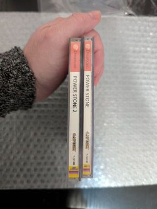 Lote Power Stone 1 y 2 Sega Dreamcast Japón NTSC-J
