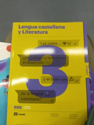 Lengua castellana y Literatura 3 ESO LOMLOE