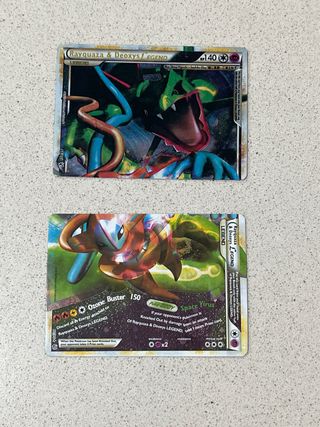 Carta Pokémon Rayquaza & Deoxys LEGEND