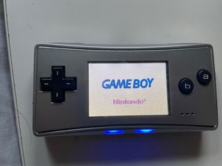 Nintendo Game Boy Micro Plata