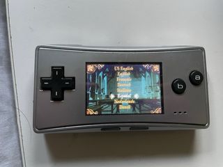 Nintendo Game Boy Micro Plata