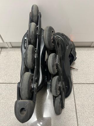 Patines en línea Oxelo Negro Naranja