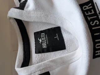 Sudadera Hollister Blanca