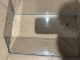 Acuario blau curvo 27 litros