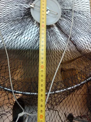 2 unidades Retel gigante de pesca para cangrejos