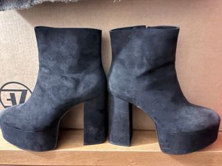 Botín de mujer con cremallera