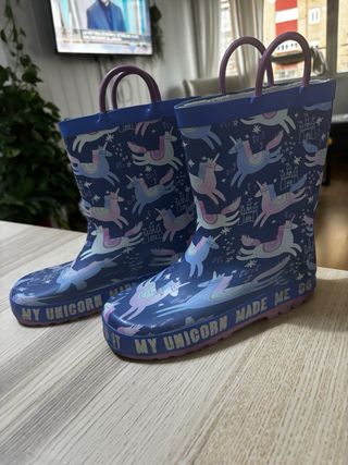 Botas de agua niña Talla 31