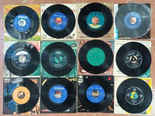 Lote 12 Vinilos Rock & Roll / pop Años 60