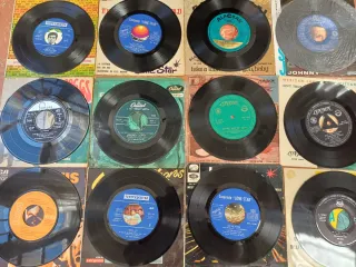 Lote 12 Vinilos Rock & Roll / pop Años 60