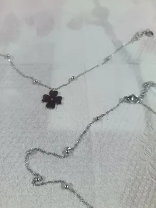 Collana e bracciale Stroili quadrifoglio
