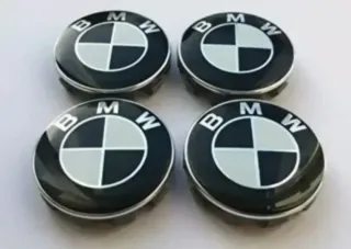 TAPAS BUJE CENTRO RUEDA LLANTA ORIGINAL BMW 68MM