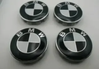 TAPAS BUJE CENTRO RUEDA LLANTA ORIGINAL BMW 68MM