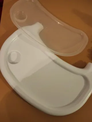 Trona para bebé blanca