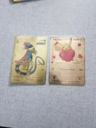 Pokemon Pikachu y Son Dorados