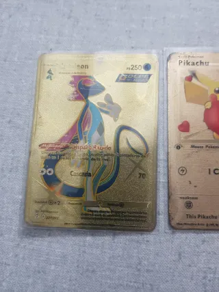 Pokemon Pikachu y Son Dorados