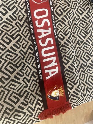 Bufanda Osasuna Final Copa del Rey 2023