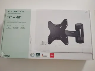 Soporte Pared TV Hama Fullmotion 19-48