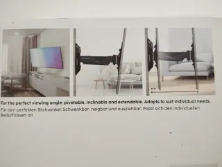 Soporte Pared TV Hama Fullmotion 19-48