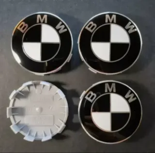 4 TAPABUJES RUEDA LLANTA UNIVERSAL BMW 36136783536
