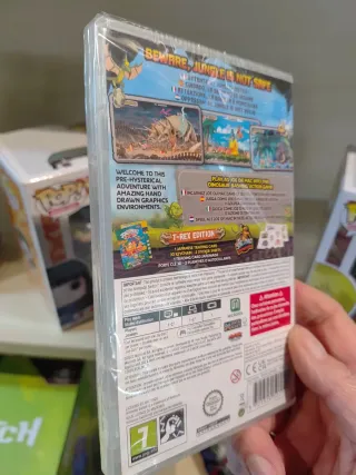 Joe & Mac Caveman Ninja Switch T-Rex Edition