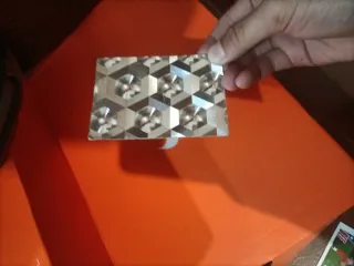 Carta con error de fábrica