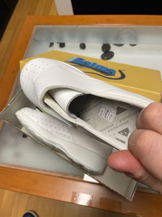 Zapatos Sanitarios Blancos THERMY-TEX Talla 38