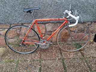 Bicicleta Clásica Naranja ANDKINO