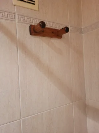 Muebles de baño madera y cristal