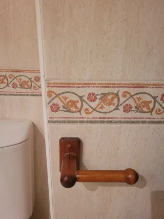 Muebles de baño madera y cristal