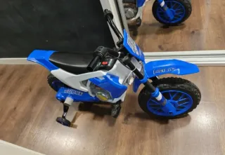 Moto Eléctrica Infantil Azul