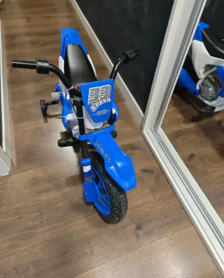 Moto Eléctrica Infantil Azul