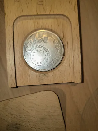 Moneda 5 ECU 1989 Plata