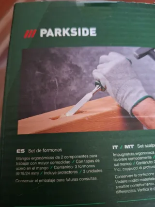 Set de limas, escofinas y formones Parkside