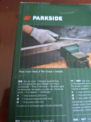 Set de limas, escofinas y formones Parkside