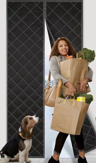 Cortina Magnética Invierno Negra